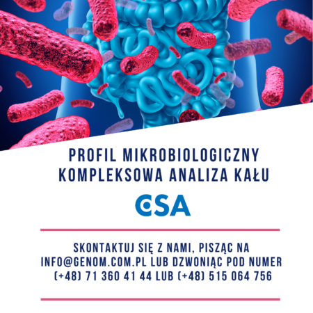 Kompleksowa Analiza Kalu CSA - Genom Diagnostyka Medyczna